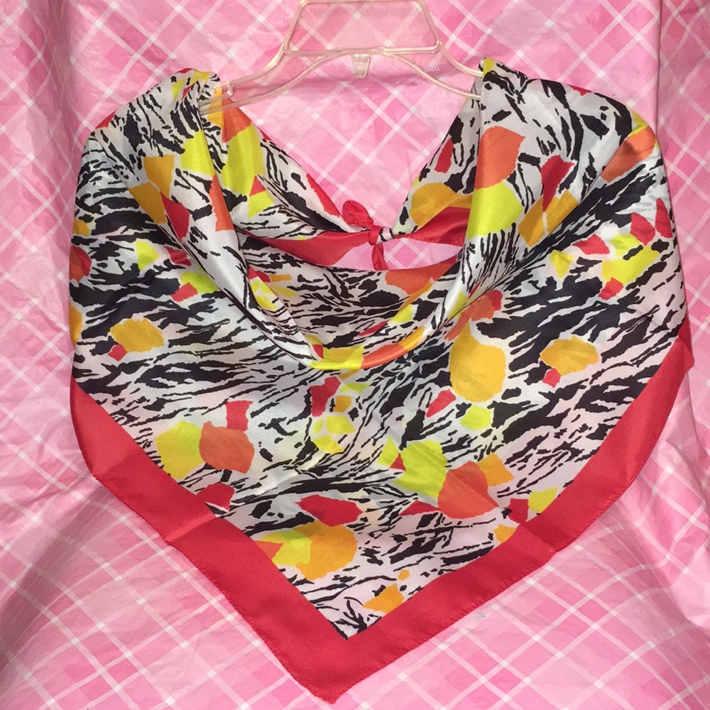 🎈SALE🎈🧣SCARF #28 “RED ZEBRA“🧣